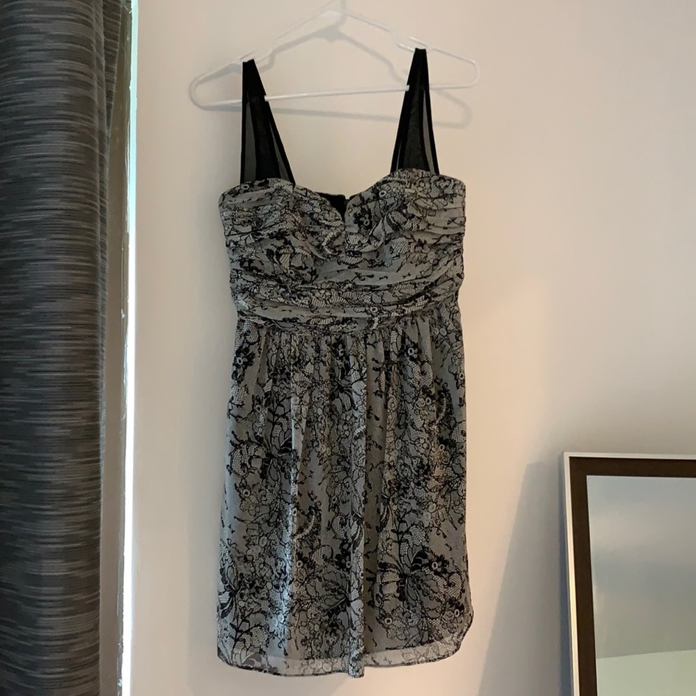 BCBG Chiffon Mini Dress